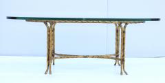  Maison Bagu s 1950s Maison Bagu s Gilt Bronze Coffee Table - 2635950