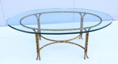  Maison Bagu s 1950s Maison Bagu s Gilt Bronze Coffee Table - 2635951