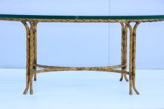  Maison Bagu s 1950s Maison Bagu s Gilt Bronze Coffee Table - 2635952