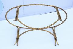  Maison Bagu s 1950s Maison Bagu s Gilt Bronze Coffee Table - 2635956