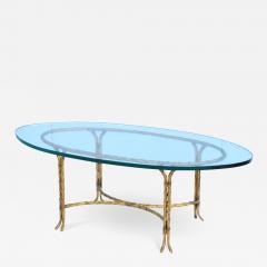  Maison Bagu s 1950s Maison Bagu s Gilt Bronze Coffee Table - 2642421