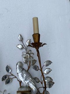  Maison Bagu s 1970 Pair Of Wall Lights With Parakeet Placed On A Sheath Maison Bagu s - 2313100