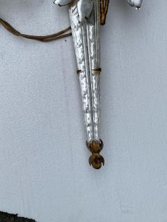  Maison Bagu s 1970 Pair Of Wall Lights With Parakeet Placed On A Sheath Maison Bagu s - 2313101