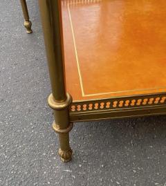  Maison Bagu s 1970 Pair of Shelves in Bronze with Galleries Maison Bagu s and 2 Trays - 3029442