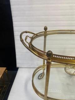  Maison Bagu s 1970 Rolling Bar Or Trolley In Gilt Bronze Attribuate To Maison Bagu s - 4097913
