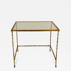  Maison Bagu s Elegant brass table by Maison Bagu s France 1960s - 834468