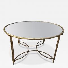  Maison Bagu s French Maison Bagu s Attributed Brass Coffee Table - 4490966