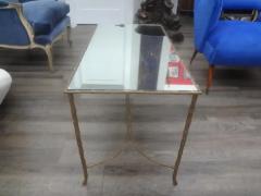  Maison Bagu s French Maison Bagu s Bronze And Mirror Coffee Table - 4136664