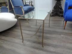  Maison Bagu s French Maison Bagu s Bronze And Mirror Coffee Table - 4136668