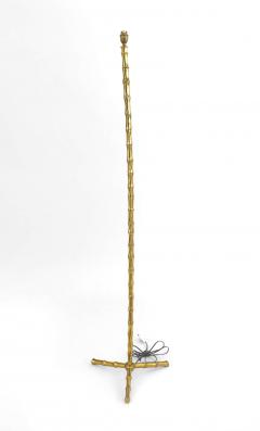  Maison Bagu s French Mid Century Bagues Style Faux Bamboo Floor Lamp - 1438870