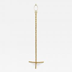  Maison Bagu s French Mid Century Bagues Style Faux Bamboo Floor Lamp - 1444881