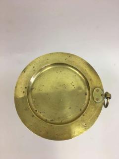  Maison Bagu s French Mid Century Modern Neoclassical Solid Brass Gu ridon or Side Table - 1811611