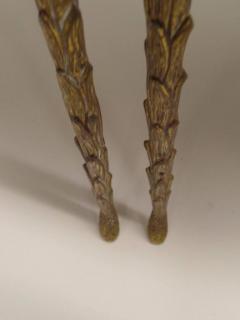  Maison Bagu s French Midcentury 3 Part Gilt Bronze Faux Bamboo Coffee Table by Maison Bagu s - 1707628