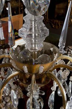  Maison Bagu s IMPORTANT PAIR OF CRYSTAL CHANDELIERS BY MAISON BAGU S - 2573829