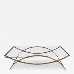  Maison Bagu s Italian Modern Brass Cocktail Table - 4619059