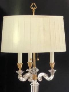  Maison Bagu s Italian Modern Neoclassical Style Crystal Brass Floor Lamp Maison Bagu s Pair - 4108775