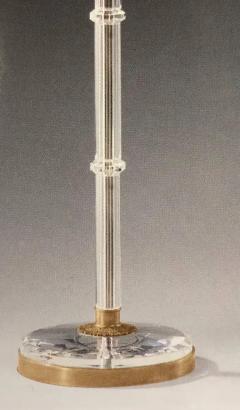  Maison Bagu s Italian Modern Neoclassical Style Crystal Brass Floor Lamp Maison Bagu s Pair - 4108783