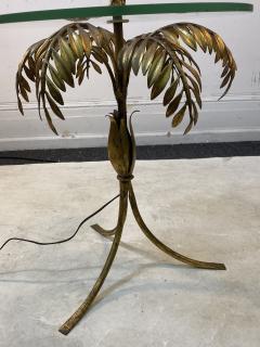  Maison Bagu s MID CENTURY ITALIAN GILT METAL PALM TREE FLOOR LAMP - 2484584