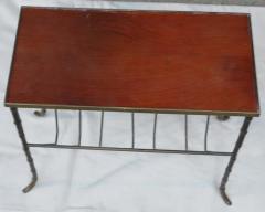  Maison Bagu s Magazine Rack Bamboo Model Maison Bagu s Polished Brass - 2485214