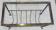  Maison Bagu s Magazine Rack Bamboo Model Maison Bagu s Polished Brass - 2485215