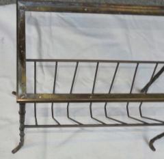  Maison Bagu s Magazine Rack Bamboo Model Maison Bagu s Polished Brass - 2485216