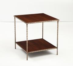  Maison Bagu s Maison Bagu s Attibuted Two Tier Bronze Large side Table - 4227764