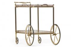  Maison Bagu s Maison Bagu s Style Neoclassical Brass Bar Cart circa 1970 - 2231733