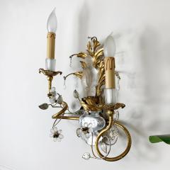  Maison Bagu s Maison Bague s Chinoiserie Wall Sconce 1950 s France - 3036853