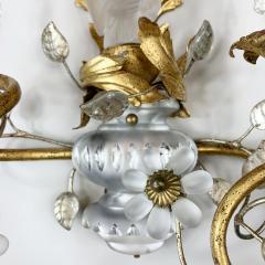  Maison Bagu s Maison Bague s Chinoiserie Wall Sconce 1950 s France - 3036856