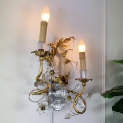  Maison Bagu s Maison Bague s Chinoiserie Wall Sconce 1950 s France - 3036859