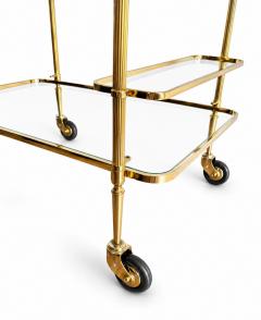  Maison Bagu s Maison Bagues Brass Bar Cart Circa 1950 - 4700139