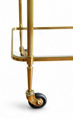 Maison Bagu s Maison Bagues Brass Bar Cart Circa 1950 - 4700140