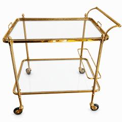  Maison Bagu s Maison Bagues Brass Bar Cart Circa 1950 - 4700197