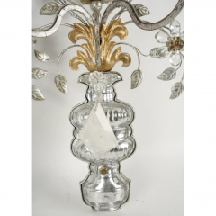 Maison Bagu s Maison Bagues Crystal Rock Crystal Three Light Sconce - 4107638