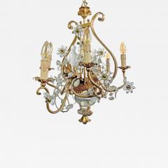  Maison Bagu s Maison Bagues Gilt Crystal Chinoiserie Chandelier - 3038322