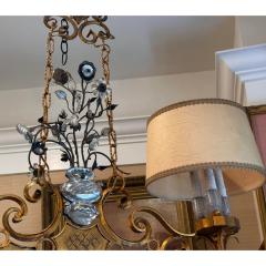  Maison Bagu s Maison Bagues Rock Crystal Double Pendant Pool Table Chandelier - 3302877