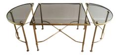  Maison Bagu s Maison Bagues Tripartite Brass Coffee Table - 4681349