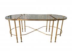  Maison Bagu s Maison Bagues Tripartite Brass Coffee Table - 4681350