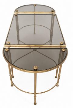  Maison Bagu s Maison Bagues Tripartite Brass Coffee Table - 4681352