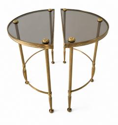 Maison Bagu s Maison Bagues Tripartite Brass Coffee Table - 4681358