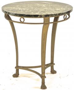  Maison Bagu s Maison Bagues early coffee table in gold leaf wrought iron - 1546297