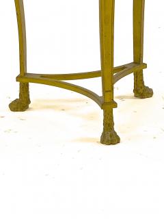 Maison Bagu s Maison Bagues early coffee table in gold leaf wrought iron - 1546298