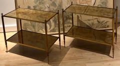  Maison Bagu s Maison Bagues pair of 2 tiers coffee tables - 2562297