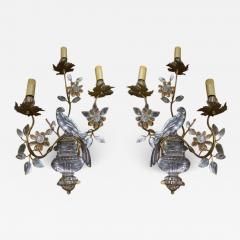  Maison Bagu s Maison Bagues pair of parrot sconces - 1719499