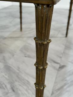  Maison Bagu s Midcentury Maison Bagues French Bronze Coffee Table 1970s - 3581970