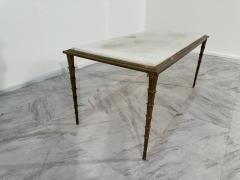  Maison Bagu s Midcentury Maison Bagues French Bronze Coffee Table 1970s - 3581972