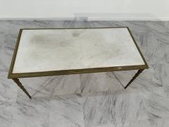  Maison Bagu s Midcentury Maison Bagues French Bronze Coffee Table 1970s - 3581973