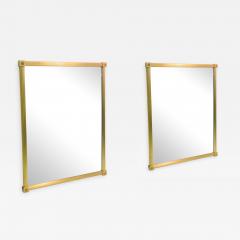  Maison Bagu s Pair of French Gilt Bronze Maison Bagues Mirrors - 916923