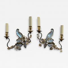  Maison Bagu s Pair of Maison Bagu s Parrot and Urn Wall Sconces Two pairs available - 2928100