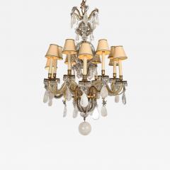  Maison Bagu s Rare Rock Crystal Chandelier - 1899949